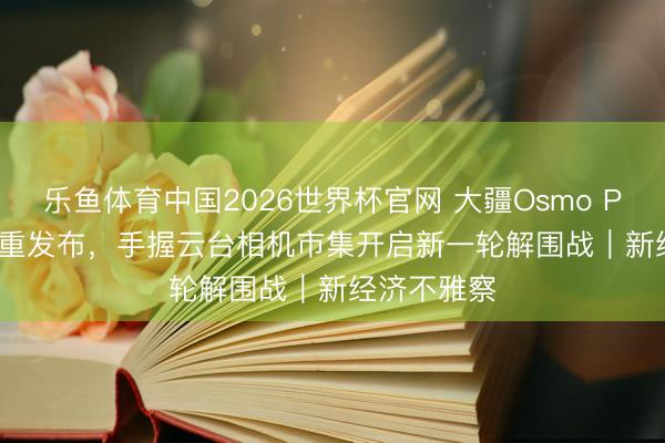 乐鱼体育中国2026世界杯官网 大疆Osmo Pocket 4持重发布，手握云台相机市集开启新一轮解围战｜新经济不雅察